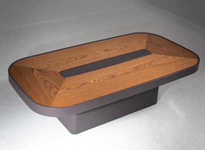 Modern coffee table in elegant gray - stylish home accessory new